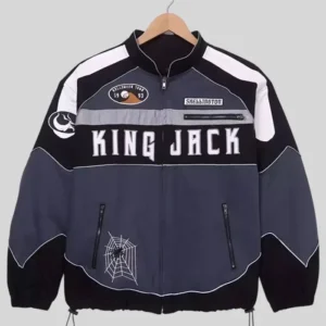 Disney 2026 The Nightmare Before Christmas King Jack Sekllington Moto Jacket For Men and Women