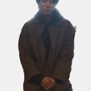Drops of God S02 Tomohisa Yamashita Brown Coat Front Look