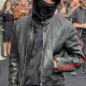 EsDeeKid Gucci Primavera Black Leather Jacket