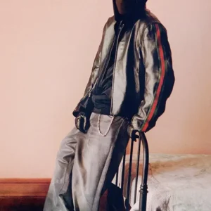 EsDeeKid Gucci Primavera Leather Jacket