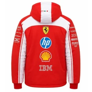 F1 Grand Prix Of Miami Charles Leclerc Jacket Back Look