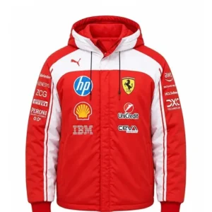 F1 Grand Prix Of Miami Charles Leclerc Jacket Front Look