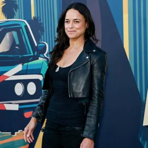 Fast and Furious 25th Anniversary Michelle Rodriguez Cropped Jacket
