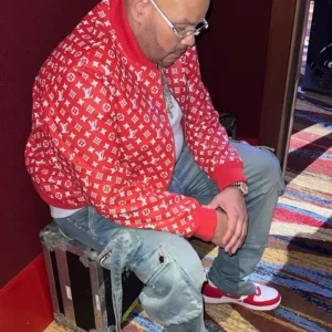 Fat Joe’s Supreme Louis Vuitton Red Jacket