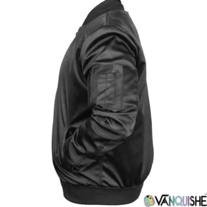 Fightland 2026 Howard Charles Black Jacket Side Look