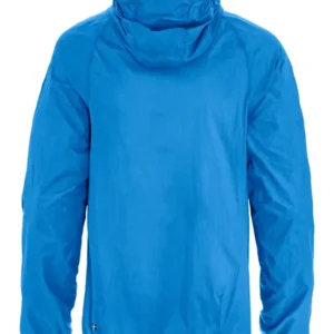 Fjallraven Keb Latt Wind Blue Full-Zip Hooded Jacket