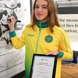 Glasgow 2026 Commonwealth Games Layla Sharp Jacket