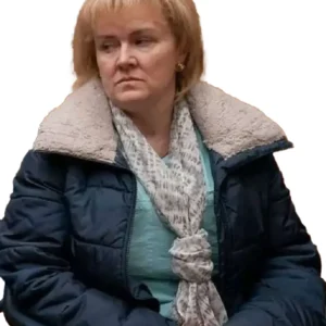 Half Man Marianne McIvor Blue Jacket Front