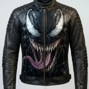 Halloween Venom Leather Bikers Jacket