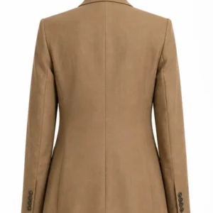 Hannah Waddingham TV Series Ride or Die S01 Judith Beige Blazer For Men and Women