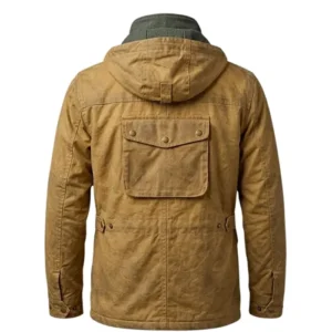 Heart of the Beast 2026 Brad Pitt Hunting Coat Back Look