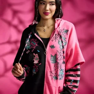Hello Kitty And Friends Halloween Oversized Hoodie