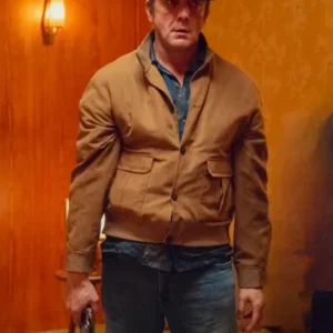 Hit Point S01 Peter Serafinowicz Suede Jacket