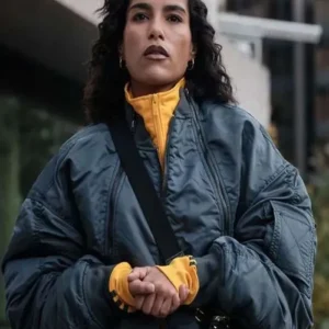 Hit Point Saffron Hocking Bomber Jacket