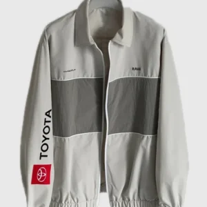 Hypegolf x Toyota 2026 RAV4 Capsule Grey Zip-Up Jacket