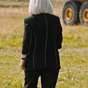 Jacki Weaver TV Series Yellowstone S04 Caroline Warner Black Blazer