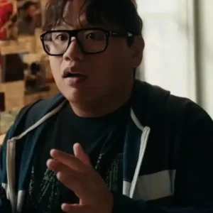 Jacob Batalon Movie Spider-Man Brand New Day 2026 Ned Blue Track Jacket Sale