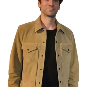 Jamie Dutton Suede Leather Trucker Jacket