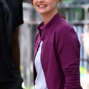Jennifer Marsala TV Series Ella Morgan S01 Purple Jacket