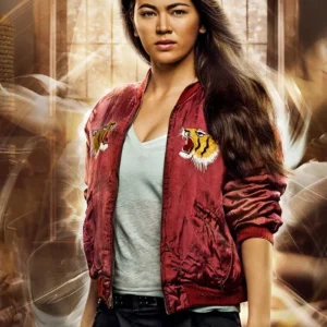 Jessica Henwick Iron Fist Colleen Wing Red Jacket