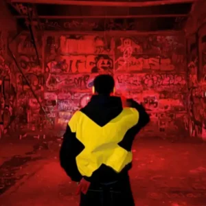 Joeyy Xmen Cyclops Mutant Style Yellow Leather Hooded Jacket On Sale