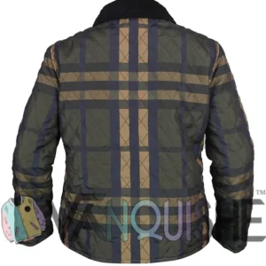 Kate Middleton Quilted Burberry Jacket Back Look