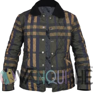 Kate Middleton Quilted Burberry Jacket Front Look