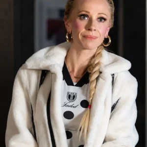 Keeley Jones TV Series Ted Lasso S04 Juno Temple White Coat On Sale