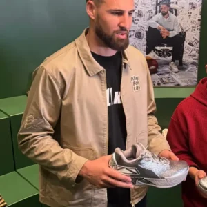 Klay Thompson Khaki Workwear Jacket Front