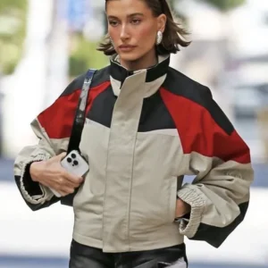 LA Shrunken Sports Hailey Bieber Jacket