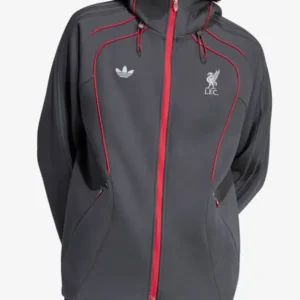 LFC Adidas Spacer Teamgeist Grey Track Jacket