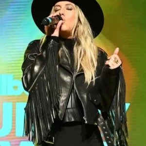 Lainey Wilson Country Power Players Fringe Jacket