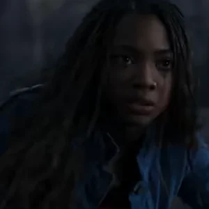 Leah Sava Jeffries 2026 TV Series Percy Jackson and The Olympians S03 Annabeth Chase Blue Denim Jacket