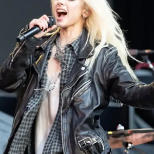 Levi’s Stadium Taylor Momsen Leather Jacket