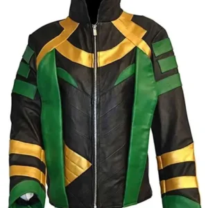 Loki Cosplay Leather Jacket