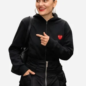 London Capital Breakfast Jessie J Heart Hoodie