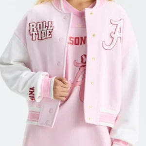 LoveShackFancy Alabama Collegiate Jacket