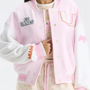 LoveShackFancy Miami College Jacket