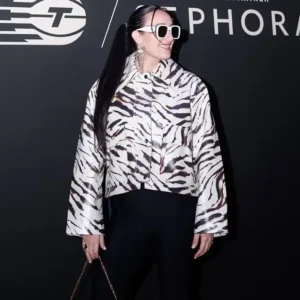 Marina Mabrey WNBA Zebra Jacket