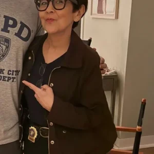 Maximum Pleasure Guaranteed Sofia Gonzalez Brown Jacket