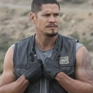 Mayans MC Ezekiel Reyes Leather Vest