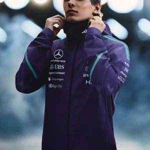 Mercedes AMG F1 Vanda Bloom Team Rain Jacket