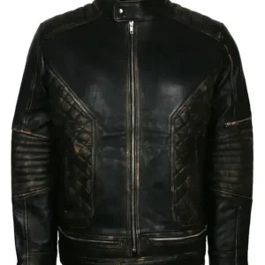Motorcycle Skull Ride Leather Jacket