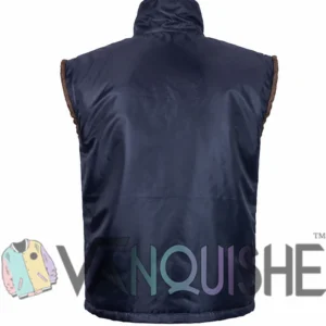 Mountainhead 2025 Jason Schwartzman Quilted Vest Backs