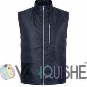 Mountainhead 2025 Jason Schwartzman Quilted Vest Front