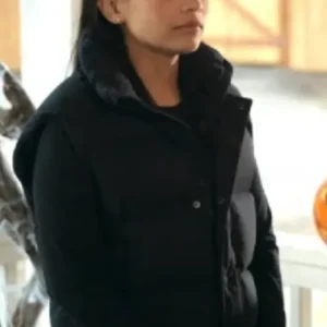 My Life With The Walter Boys S03 Nikki Rodriguez Black Puffer Vest