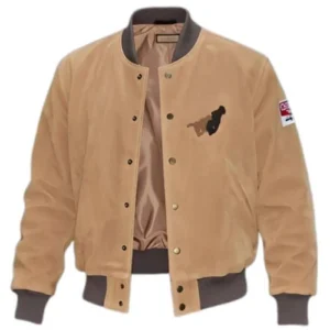NYC 2026 Wyatt Russell Brown Jacket Side Look