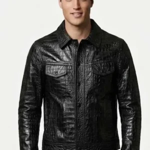 Next Gen NYC Brooks Marks Black Leather Jacket