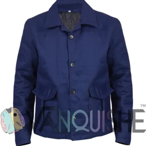 No Time To Die James Bond Blue Jacket Front Look