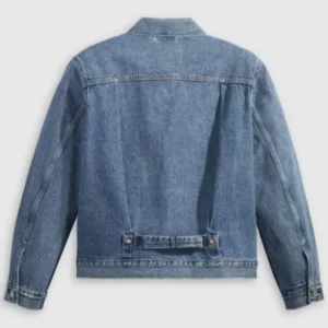 Noah LaLonde TV Series My Life With The Walter Boys S03 Cole Walter Blue Denim Trucker Jacket